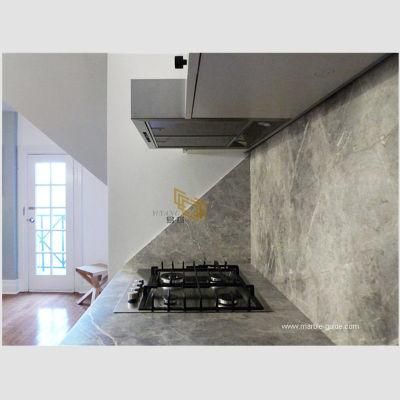 Natural Polished Fior Di Bosco Gray Marble Tile for Kitchen Countertop/Bathroom/Wall/Flooring