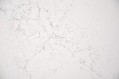 Calacatta Polished Surfaces Engineered Quartz Stone Slab with NSF SGS Certification for Countertop