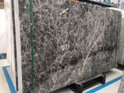 Labradorita Bianca Grey Marble Slab for Tile