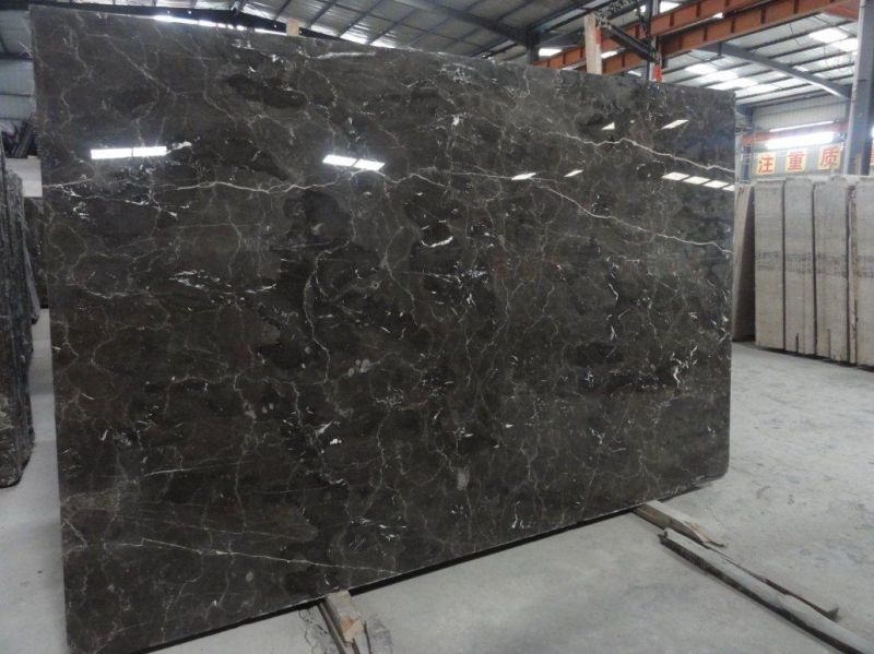 The Cheapest China Stones Tiles Dark Brown Marble Tile