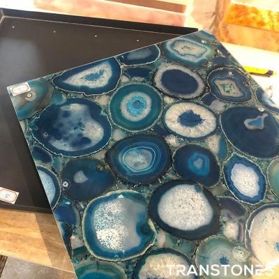 Top Quality Semiprecious Agate Stone Slabs for Countertops