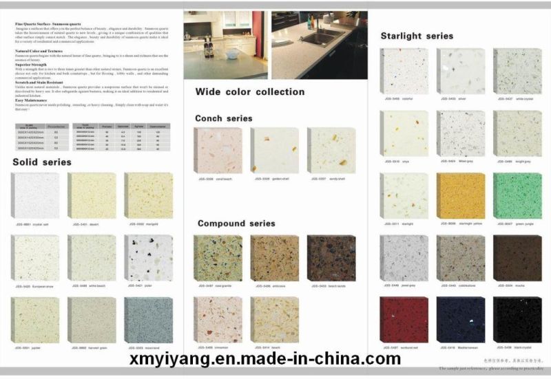 White/Yellow/Grey Quartz Stone for Kitchen/Bathroom/Countertop/Vanity/Table Top Caesar Quartz Slabs Wholesale