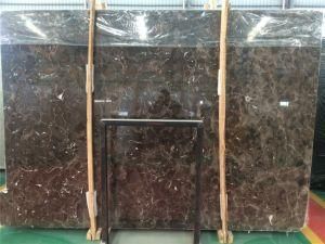 Decorative Material Chinese Dark Emperador Polished Marble Slabs &amp; Tiles