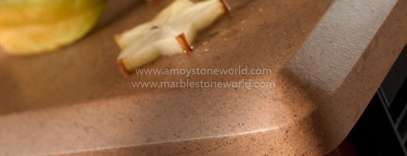 Prefab Natural Yellow/Red/White/Black/Grey/Pink/Green/Brown/Beige/Blue Granite/Quartz/Marble Stone Countertop for Kitchen/Bathroom