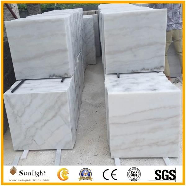 China Cheap Guangxi White Marble for Stone Floor Tiles