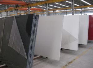Chinese Pure Color Quartz for Flooring and Wall Slabs Tiles