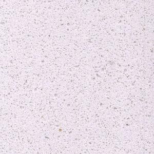 Polished Diamond White Fine Grain Artificial Quartz Stone