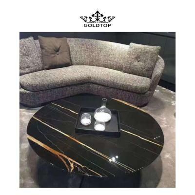 Ornament Home Decoration Polished/Honed Surface Natural Stone Floor Tiles St Laurent Black Marble for Hotel