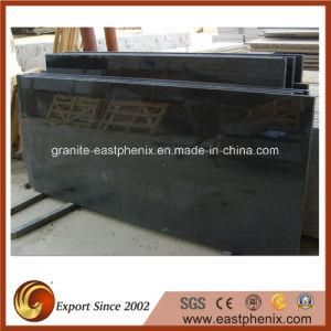Competitive Price Polished Black Granite Veneer Countertop
