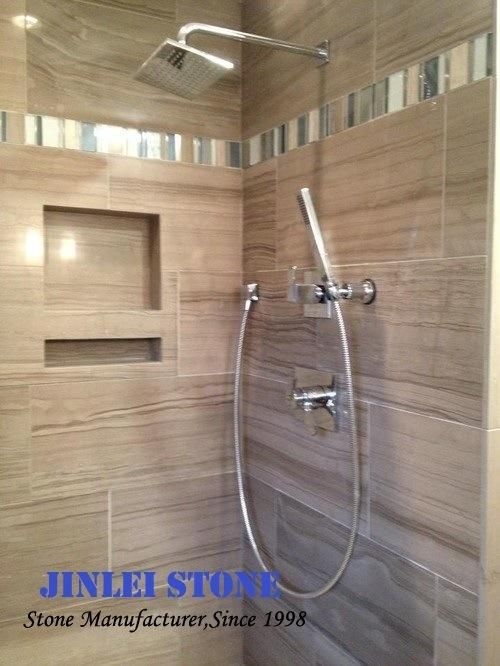 Grey Wood Athen Wooden Timber Marble for Slabs/ Flooring Tiles/Steps