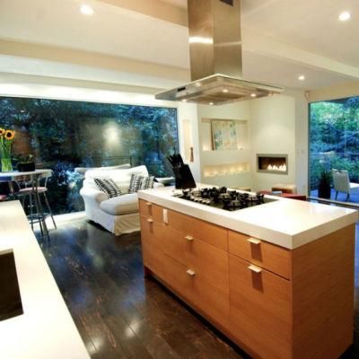 China Cheap Price Pure White Marble Countertops Quartz Stone for Kitchen