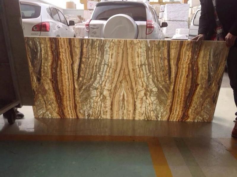 Tara Onyx Marble for Table/Countertop/Kitchen/Bathroom/Office/Home Decoration/Floor Wall Tile/Interior Design