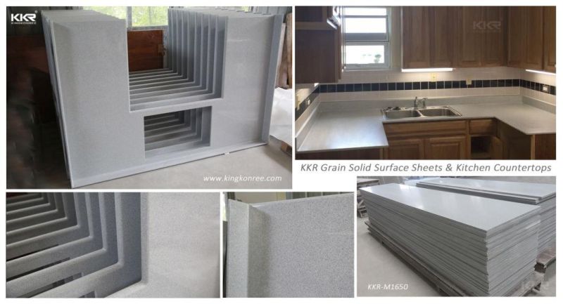 Modern Solid Surface Slab Kitchen Stone Bench Tops