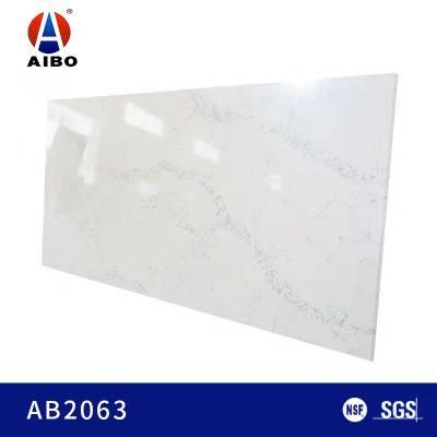 Surface Polished High Hardness Artificial Quartz Stone Kitchen Countertop