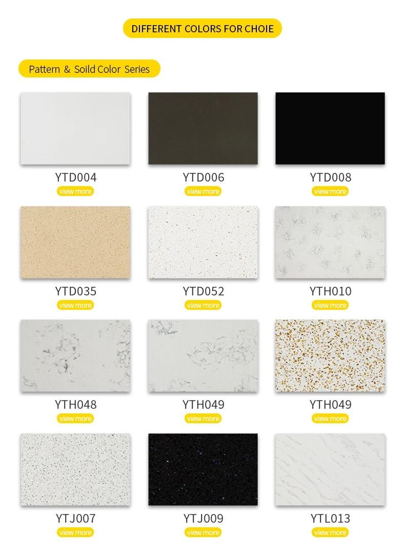 Kitchen Cutting Top Best Material Popular White Stone Artificial Marble Slab Table
