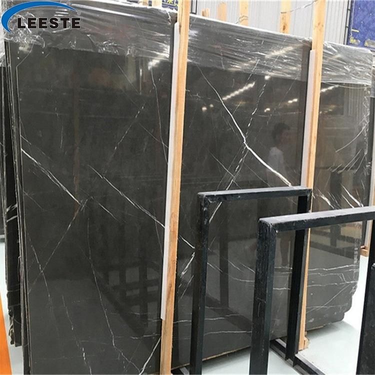 Hot Sale Grey Marble Slab, Tiles Piedra Grey to South America Market for Various Projects