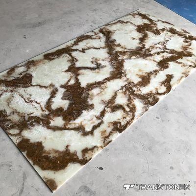 Transtones Alabaster Stone for Table &amp; Desk &amp; Cladding Decors Sheet