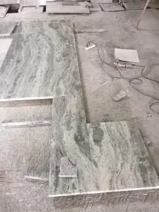 Indian Fantasy Brown Marble Countertop Slabs