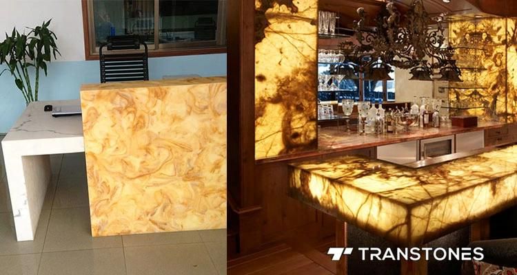 Interior Home Decor Artificial Decor Sheet Alabaster Wall