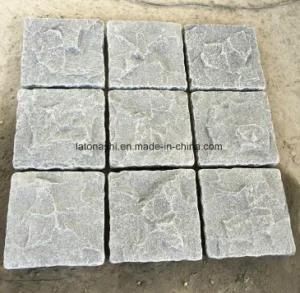 Tumbled Grey Granite G654 Cobble Stone for Outside Paving