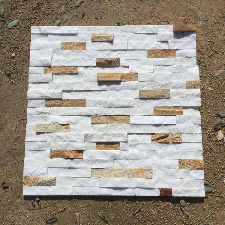 Mixed Stone Slate Interior Wall Panel Decoration