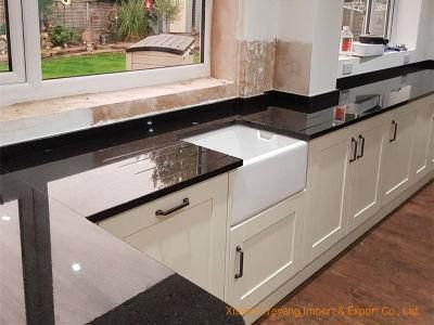 Black Pearl Granite Countertops for Kitchen Project