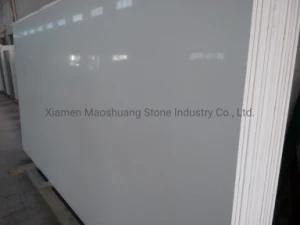 Light Grey/Plain Grey/Cement Grey Solid Surface Quartz Slab