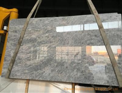 Own Quarry New Vermont Grey Marble Slabs for Flooring/Wall/Background