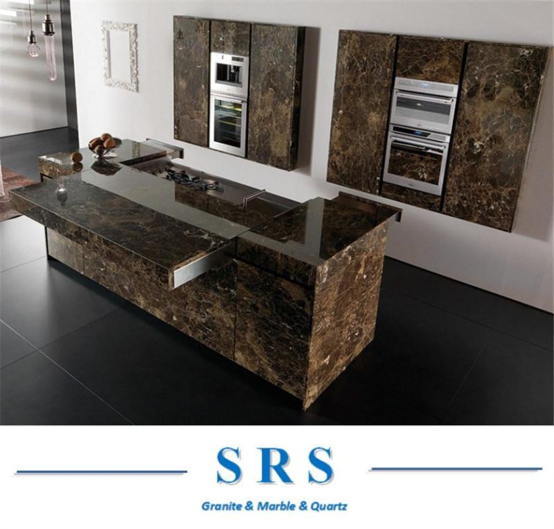 Natural Dark Emperador Brown Marble for Slabs/Tiles/Cladding/Step/Countertops/Basins/Foor/Tiles