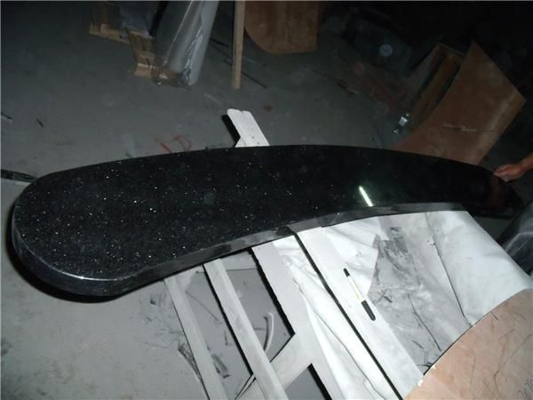 Black Galaxy Granite Special-Shaped Processing