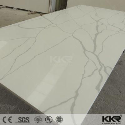 Hot Selling White Artificial Stone Crystal Flooring Quartz
