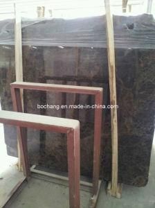 Spanish Marron Emperador Dark Marble for Tile Slab
