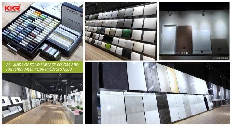 Pure White Acrylic Stone Translucent Resin Panels