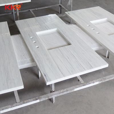 Cut-to-Size Artificial Stone Solid Surface Kitchen Countertop Bathroom Vanity Top