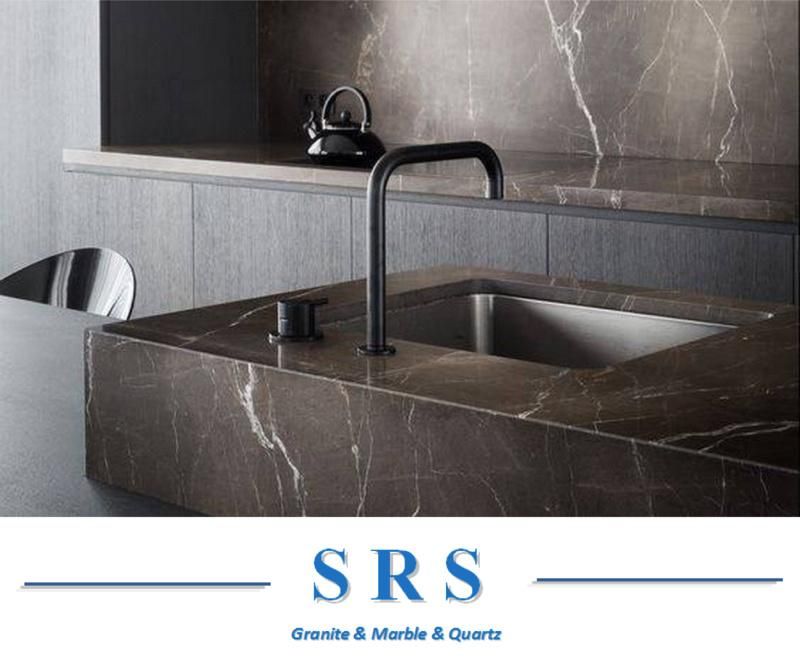 Bulgaria Grey Marble for Wall/Floor/Vanity Top/Countertop