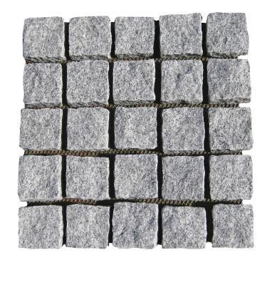 Exterior Pattern Granite Cubes Walkway Pavers Cobble Stone