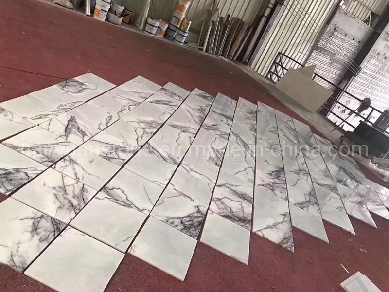 Lilac Marble Bookmatch Slab White Marble for Flooring Slab Lilac for Floorwall Design