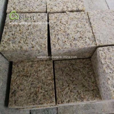 G682 Granite Bush Hammered Surface Sawn Cut Edge Paving Stone
