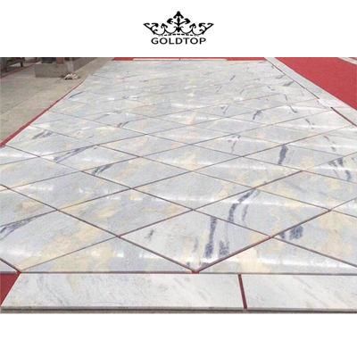 Natural Stone Polished Indoor Decoration Blue Sky Slab Blue Granite Floor Tiles