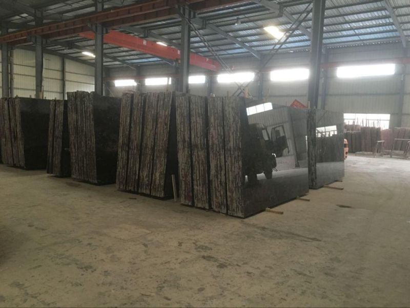 Dark Emparador Marble Slab