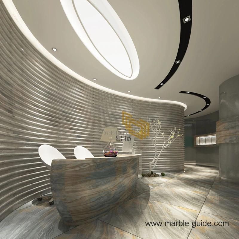 Beautiful Natural Marble Stone Multicolor Impression Lafite Marble Tiles Flooring for Interio Decor