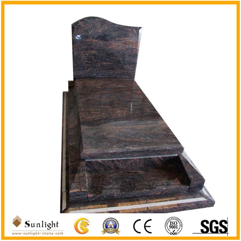 Natural Stone Himalaya Blue Granite Memorial Tombstones and Monuments