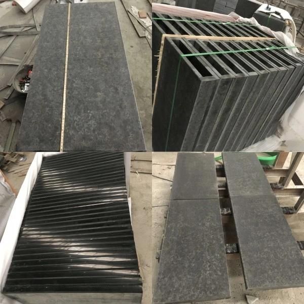 G654 Granite L Shape Swimming Pool Coping Tiles Flamed Waterproof