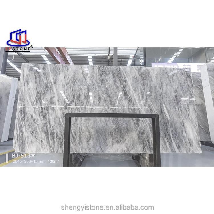 Italian Natural Stone Luxury Grey Marble Polished Slab Premium Quality with Competitive Prices Grey Marble Slabs
