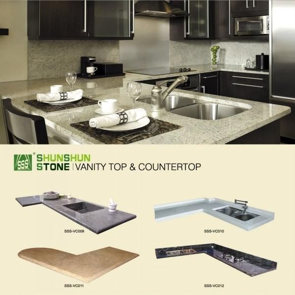 Customize Granite Kitchen Countertop Island