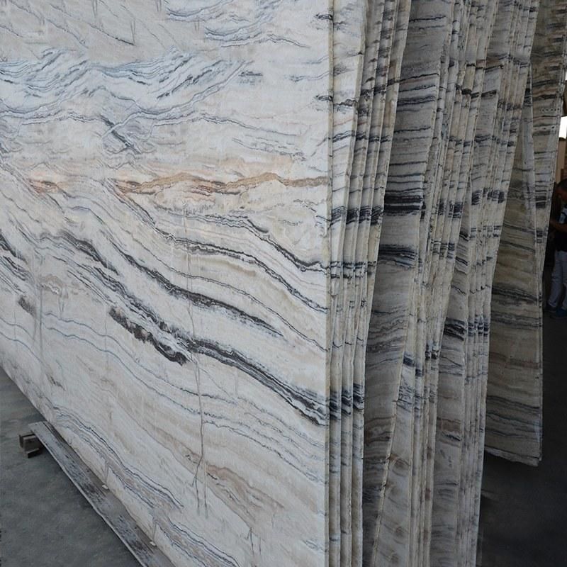 White Marble Stone Slabs/Tiles/Countertop/Vanity/Table/Flooring/Floor/Background for Home Decoration Project