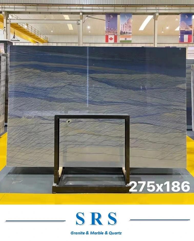Azul Brazil Blue Bahia Granite for Top Hotel Decoration/Kitchen/Bathroom Granite/Quartz Countertops/Vanity Tops/ Slab