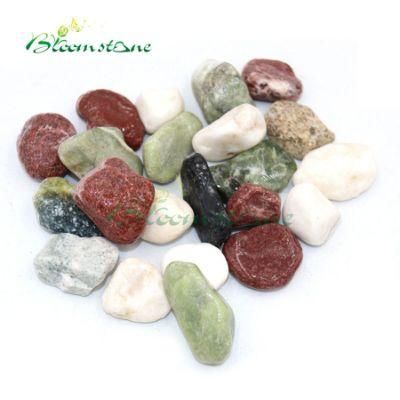 Gravel Size Natural Decorative Polished Jade Pebbles