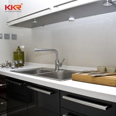 Project Engineered Quartz Stone Kitchen Countertop