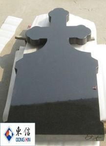 Cross Style Granite Headstone Gravestone Monument